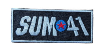 Sum 41 Embroidered Patch