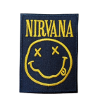 Nirvana Embroidered Patch - Smiley Face