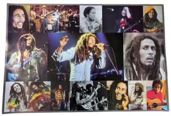 Bob Marley Poster - Photo Collage - p81