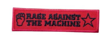 Rage Against The Machine Embroidered Patch