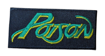 Poison  Embroidered Patch