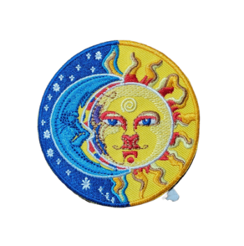 Sun & Moon Embroidered Patch