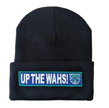 Auckland Warriors Up The Wahs Beanie with Embroidered Logo 