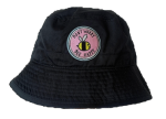 Don't Worry BEE Happy Bucket Hat with Embroidered Logo