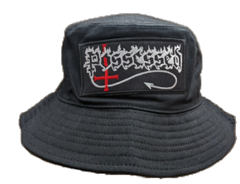 Possessed Bucket Hat with Embroidered Logo