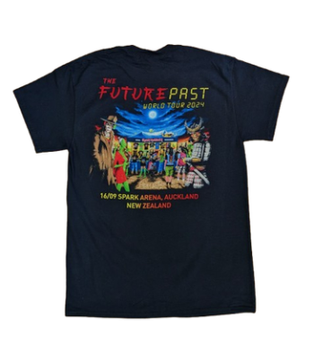 Iron Maiden 2024 New Zealand Event Shirt M/L/XL/2XL