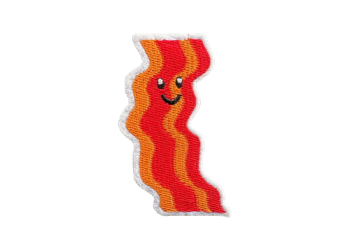 Bacon Embroidered Patch