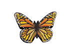 Monarch Butterfly Embroidered Patch