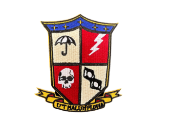Umbrella Academy Embroidered Patch - Colored Crest
