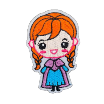 Anna from Frozen Embroidered Patch