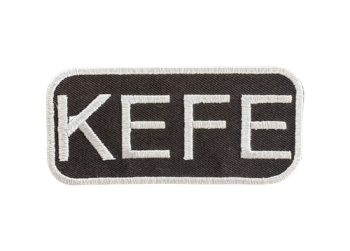 KEFE Biker Embroidered Patch