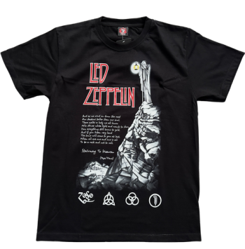 Led Zeppelin Shirt - Stairway to Heaven - Available in Size S, M, L, XL, 2XL, 3X