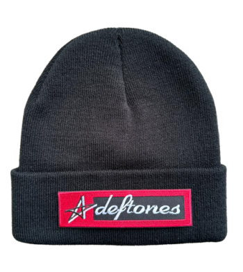 Deftones Beanie with Embroidered Logo