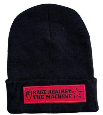Rage Against The Machine Beanie with Embroidered Logo