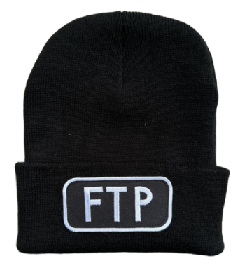 FTP F The Police Beanie with Embroidered Logo
