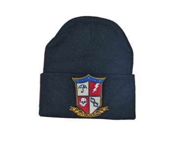 Umbrella Acadamy Beanie with Embroidered Logo