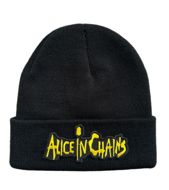 Alice In Chains Beanie with Embroidered Logo