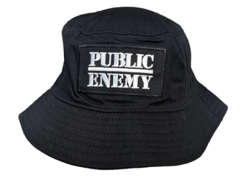 Public Enemy Bucket Hat with Embroidered Logo