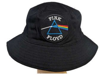 Pink Floyd Bucket Hat with Embroidered Logo