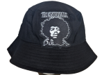 Jimi Hendrix Bucket Hat with Embroidered Logo