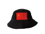 Communist USSR Flag Bucket Hat with Embroidered Logo