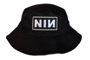 Nine Inch Nails Bucket Hat with Embroidered Logo