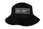 Security Bucket Hat with Embroidered Logo