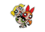 Powerpuff Girls Embroidered Patch