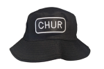 Chur' Bucket Hat with Embroidered Logo