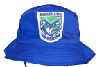 Auckland Warriors Bucket Hat with Embroidered Logo - Blue