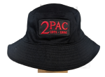 Tupac 2pac Bucket Hat with Embroidered Logo