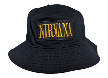 Nirvana Bucket Hat with Embroidered Logo