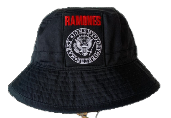 Ramones Bucket Hat with Embroidered Logo
