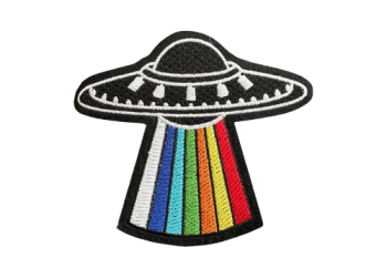 UFO Embroidered Patch