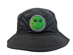 Weed Smiley Bucket Hat with Embroidered Logo