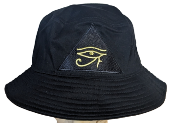 Eye Of Horus Bucket Hat with Embroidered Logo