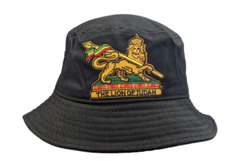 Lion Of Judah Bucket Hat with Embroidered Logo