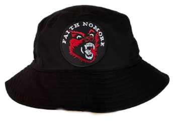 Faith No More Bucket Hat with Embroidered Logo