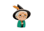Harry Potter Embroidered Patch - Professor McGonagall