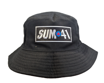 Sum 41 Bucket Hat with Embroidered Logo
