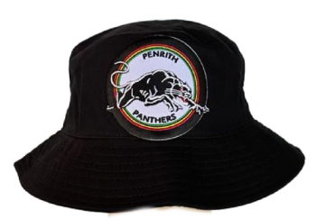 Penrith Panthers Bucket Hat with Embroidered Logo