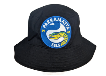 Parramatta Eels Bucket Hat with Embroidered Logo