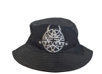 Disturbed Bucket Hat with Embroidered Logo