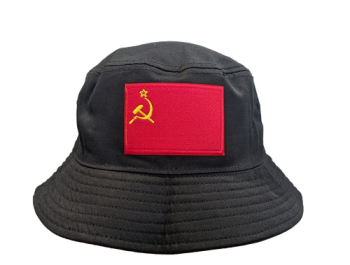 Soviet Union Bucket Hat with Embroidered Logo
