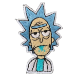 Rick and Morty Embroidered Patch - Rick