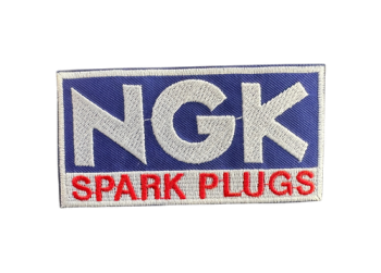NGK Sparkplugs Embroidered Patch