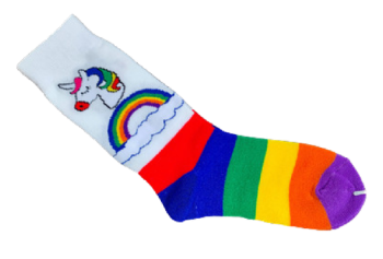 Rainbow Unicorn Socks