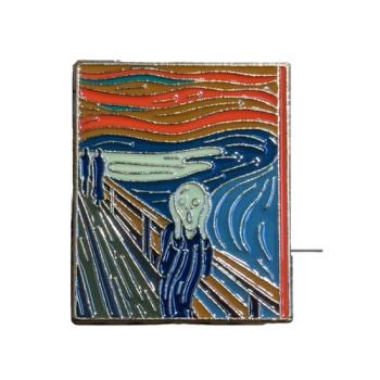 The Scream Enamel Pin / Badge