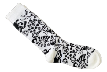 Tattoo Flash Style Socks