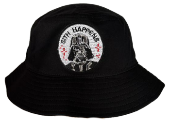 Darth Vader "Sith Happens" Bucket Hat with Embroidered Logo